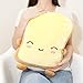 SMOKO Butta Toast Heated Pillow, Kawaii Warmer