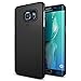 Spigen Thin Fit Galaxy S6 Edge Plus Case with SF Coated Non Slip Matte Surface for Excellent Grip and QNMP Compatible for Galaxy S6 Edge Plus 2015 - Black