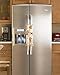 QHZHANG Refrigerator Door Handle Covers Protective Electrical Kitchen Appliances Gloves (Long+Short, Gold)