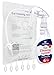 Ear Wax Remover Kit with 6 Tips by Crioxen - Earwax Removal Wash Bottle Flushing Ear Irri-gation Cleaning System Prime for Humans