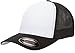 Flexfit Trucker Cap. 6511 - Black / White / Black - One Size