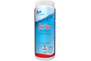 pH Up Water Balancer for Hot Tubs (750 g) pH+ Increaser Protects Equipment, Enhances Comfort, Restores Water Clarity – Easy-t