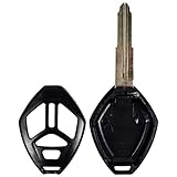 QualityKeylessPlus Replacement Remote Head Key 4 Button Case and Blade for Mitsubishi FCC ID OUCG8D620MA or OUCG8D625MA