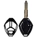 QualityKeylessPlus Replacement Remote Head Key 4 Button Case and Blade for Mitsubishi FCC ID OUCG8D620MA or OUCG8D625MA