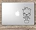 Cute Groot in a Pot Guardians of the Galaxy Marvel Superhero - Apple Macbook Laptop Vinyl Sticker Decal