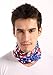 American US Flag Bandana Headband - Show Your American Pride - Perfect All Year & July 4th, Memorial Day, Veterans Day. Wear it Celebrating, BBQing, Hiking, Camping, Fishing, Running, Biking. UPF 30