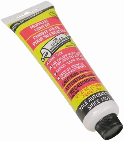 4 Pack Yale Automotive 29104 Muffler Seal and Exhaust System Repair Cement - 6-oz Tube