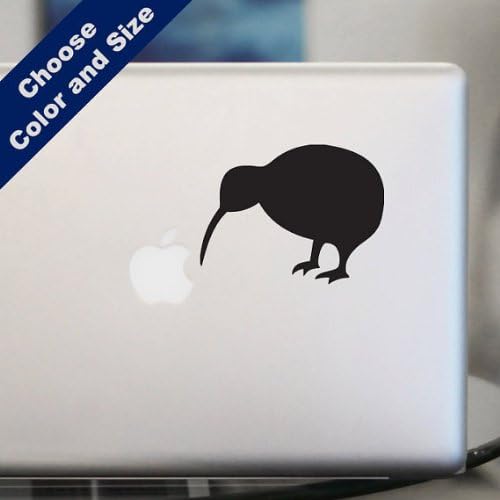 Kiwi Bird Decal, for Laptop, Car, Choose Size and Color