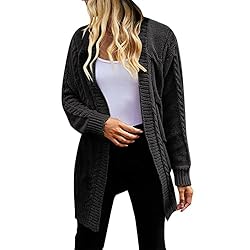 ADJHDFH Cardigan For Women Dressy Plus Size Black