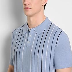 Van Heusen Men's Short Sleeve Temp Control Polo