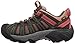 KEEN Women's Voyageur Hiking Shoe, Raven/Rose Dawn, 9.5 M US