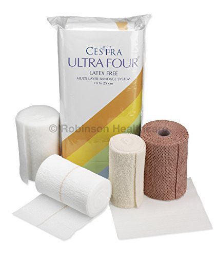 Cestra Ultra Four Latex Free Multi-Layer System, for 18-25cm Ankle Circumference