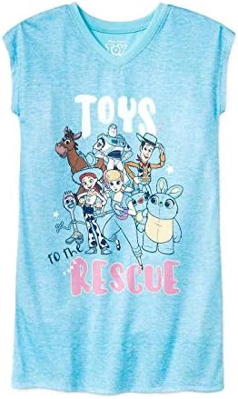 Toy Story Girl's Toys to The Rescue Blue Character Dorm Nightgown