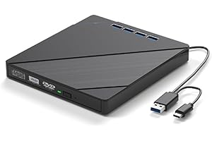 Vernijtrdy CD/DVD Disk Drive Player CD/DVD Disk Drive Reader Writer CD/DVD Disk Drive Burner