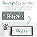Grateful, Thankful, Blessed Calligraphy Stencilling Set - Country Farmhouse Word Stencils – Set of 3 Reusable Sign Stencils – Easy Rustic DIY Décor