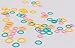 Stitch Markers for Crocheting - LeBeila Plastic Knitting Markers Rings Smooth Crochet Stitch Marker Ring Assorted Knitting Counters Needle Clip Small, Medium & Large (70, Mixed)