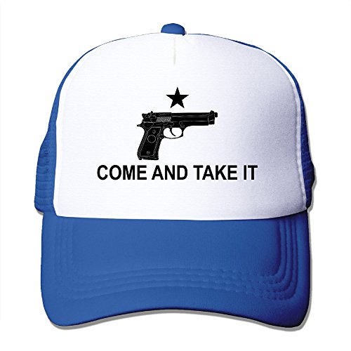 Beretta 92fs Come And Take It RoyalBlue Adjustable Snapback Mesh Hat Unisex