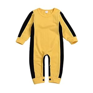 Sunday_Babykleidung Baby jongens rompertje jongens rompers Bruce Lee stijl overall kleine kinderen jongens zuigeling…