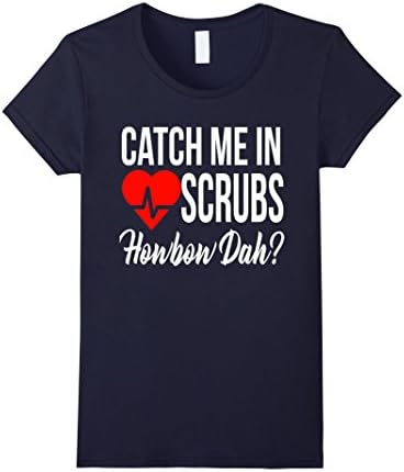 Women's Nurse RN CNA LPN Funny T-Shirt for Nurses Gifts Doctor Gift Medium Navy