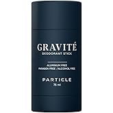 Gravité Deodorant for Men – Fresh & Invigorating Scent with Bergamot, Grapefruit, Rosemary, Cashmere Wood & Vetiver – Long-Lasting Deodorant Inspired by Gravité Cologne
