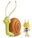 Maya Shelby Goes Push-Along Snail Toy - Includes Maya the Bee Articulated Character Figure