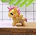 Astra Gourmet 8pcs Unicorn Cupcake Cake Topper Figures, Kids Girl Toy Dolls Birthday Party Baby Shower Cake Decoration Figures