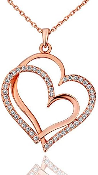 heart shaped necklace for girlfriend