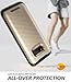 Clayco Compatible with Case for Samsung Galaxy S8 Plus (2017 Release), Full-Body Rugged Phone Case with Built-in Screen Protector[Hera Series] (Gold)