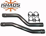 Mid Muffler Delete Kit (fits) Dodge Charger/Challenger/300 2005-2016 Khaos Motorsports