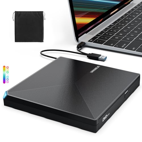 ORIGBELIE Grabadora DVD Externa USB 3.0 y Type-C, Ultra... en promo sur Amazon