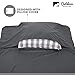 Sleeping Bag Liner - Camping & Travel Sheet - Lightweight Adult Sleep Bed Sack - XL Camp Bag Liners for Hotels, Hostels, Traveling, Backpacking & Hiking - Smooth & Breathable - All-Season Performance