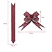 100 PCS Glittering Pull Bows Gift Knot Ribbon Strings for Christmas Decoration, Gift Wrapping, Glittering Colors, 1.8 x 37cm