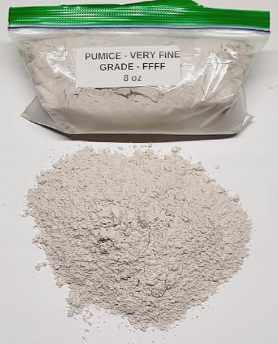 Pumice, 8 oz/227 Gram, Rated 4F - fine Powder, Great for soap Making, polishing!