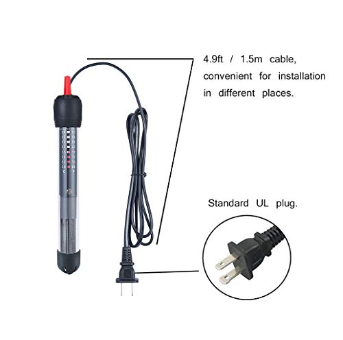 3 HITOP+Aquarium+Reptiles+Thermometer+50W+Black