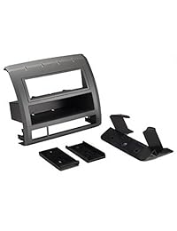 Scosche Dash Kit para 2005 uptoyota Tacoma Single DIN con bolsillo Kit Color Matched Plata, Negro