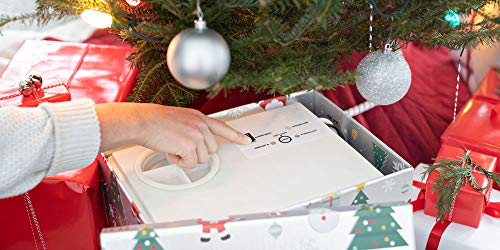 HoHoHoH2o Automatic Christmas Tree Watering System Device, Santa's Tree Helper Keeps Your Christmas Tree Healthy and Fresh, Refillable 2.5 gallons Capacity Box - Silver/Festive - Thumbnail 6