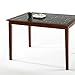 ZINUS Faux Marble and Wood Dining Table, Table Only