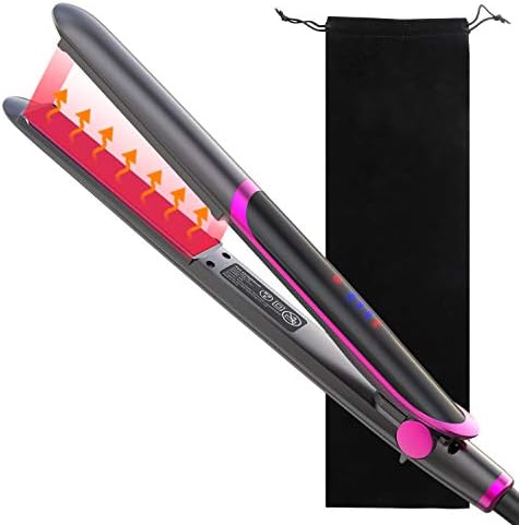 【2020 最新モデル】ヘアアイロン ストレートアイロン カールアイロン 2way対応 交流式 マイナスイオン発生140℃~200℃ 四段階温度調節可能 立ち上がり早い 自動電源OFF プロ仕様 男女兼用 海外対応 コンパクト PSE認証済み