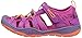 KEEN Big Kid's Moxie Closed Toe Casual Sandal, Purple Wine/Nasturtium, 1 BK (Big Kid's) US