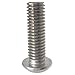 Fastenere Button Head Socket Cap Screws - 1/4-20 x 1 (25 Pack) Stainless Steel 18-8, Full Thread, Bright Plain Finish, Corrosion-Resistant, Machine Thread, Easy to Install w/Allen Socket Drive