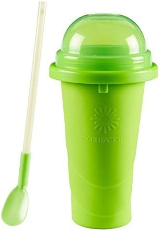 Chillfactor Squeeze Cup Slushy Maker Colour Blast Green by Charchter Options