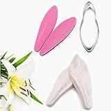 AK ART KITCHENWARE Lily Petal Decoration Tool Leaf and Flower Tool Kit Stainless Steel Cookie Cutter Set Silicone Veining Mold Petal Sugar Flower Making Tool A351&VM067