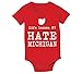 Life Lesson #1 Hate Michigan Funny State of Ohio Football Baby One Piece