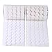 Vkey 1000pcs(500 Pair Sets) 2cm Diameter Sticky Back Coins Self Adhesive Dots Tapes White and Gift Phone Stylus Compatible with Hook Loop