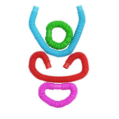 2 Pop+Multi+Color+Tubes+Toobs+Sensory