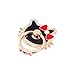 Alzcatek Finger Ring Stand 360 Degree Rotation, Thin Universal Phone Cute Cat Ring Holder Compatible with iPhone Xs, iPhone Xs MAX, iPhone X, iPhone 78/78 Plus, Samsung, LG and Other Smartphones