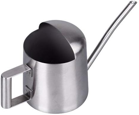 IMEEA® Bonsai Watering Can Super Tiny 11OZ/300ml Mini Brushed Stainless Steel for Little Kids, Silver, 300ml/11oz - Image 5