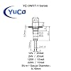 PACK-OF-10-YuCo-YC-9WRT-1R-24-10-RED-9MM-LED-INDICATOR-MINIATURE-PILOT-LIGHT-24V-AC-or-DC PACK-OF-10-YuCo-YC-9WRT-1R-24-10-RED-9MM-LED-INDICATOR-MINIATURE-PILOT-LIGHT-24V-AC-or-DC