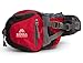 Sierra Highlands Marlette Hiking Fanny Pack Waist Bag with Water Bottle Holder/Carry Your Cell Phone, Sunscreen, Keys, Wallet, and More! (Red/Black)