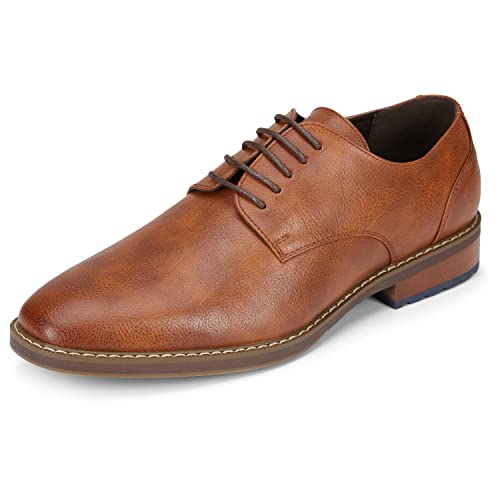 Van Heusen Men's Geraldo Shoes, Cognac, 10